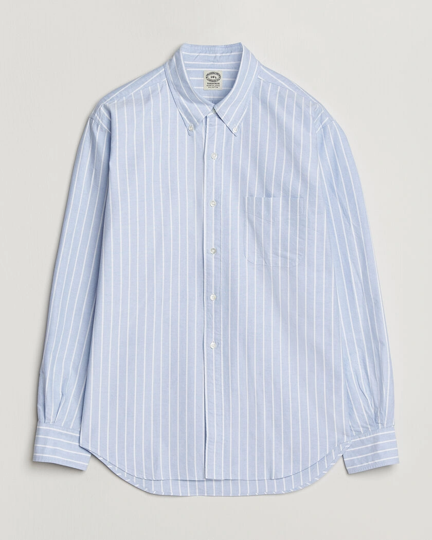 Kamakura Shirts Vintage Ivy Oxford BD Shirt Blue Blazer Stripe – Sininen