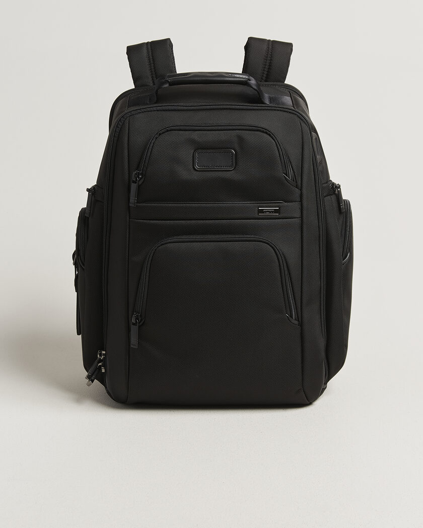 TUMI Alpha 4 Brief Backpack Black – Musta
