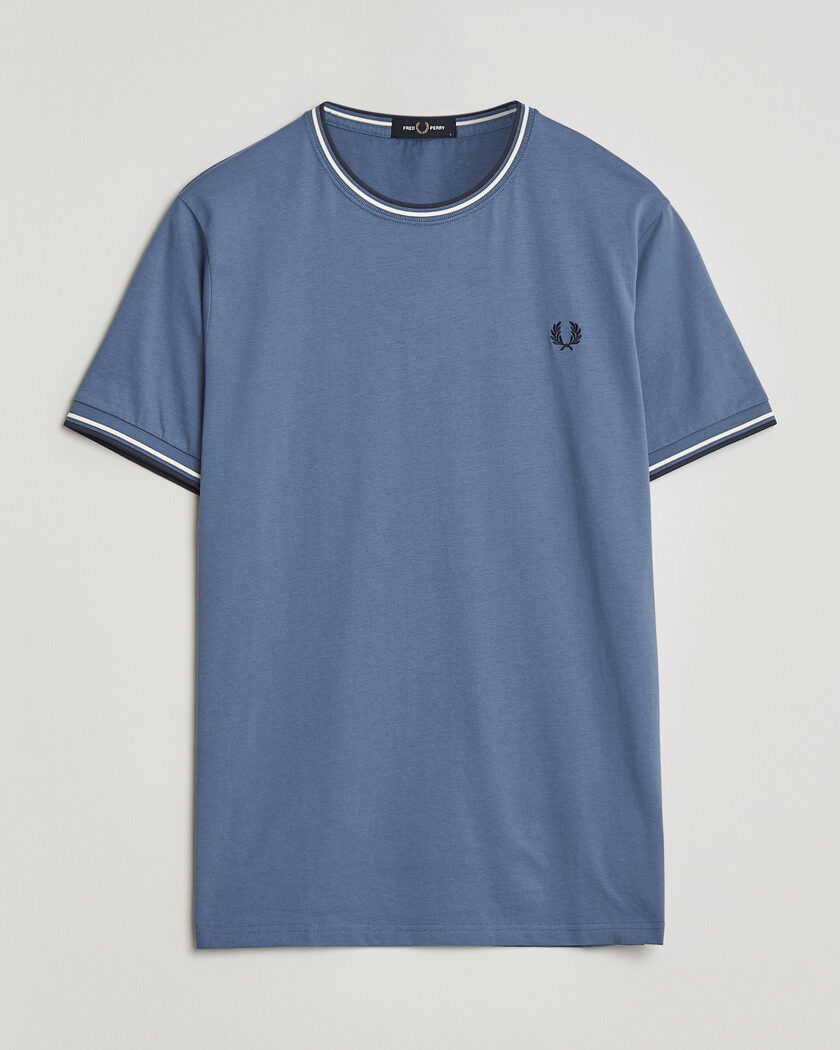 Fred Perry Twin Tipped T-Shirt Ace Blue – Sininen