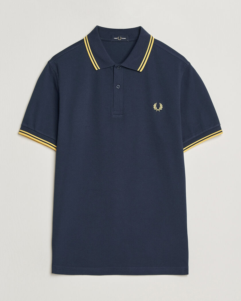 Fred Perry Twin Tipped Polo Shirt Tennis Blue – Sininen