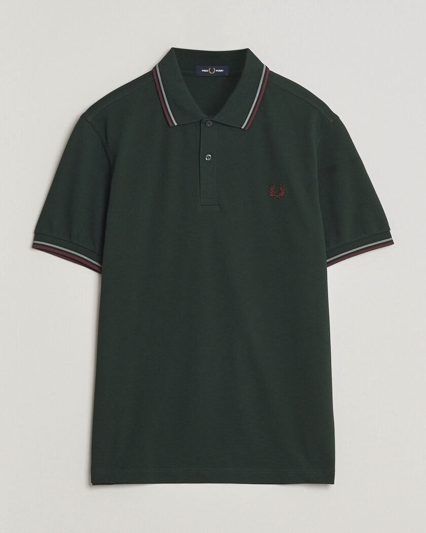 Fred Perry Twin Tipped Polo Shirt Grassroots Green – Vihreä