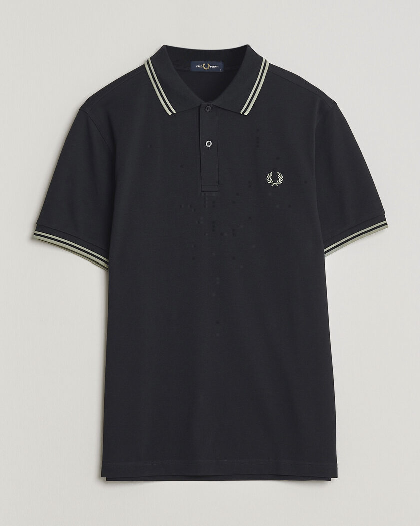 Fred Perry Twin Tipped Polo Shirt Navy – Sininen