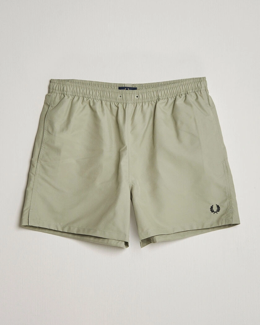 Fred Perry Classic Swimshorts Seagrass Green – Vihreä