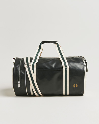 Fred Perry Classic Barrel Bag Grassroots Green/Ecru – Vihreä