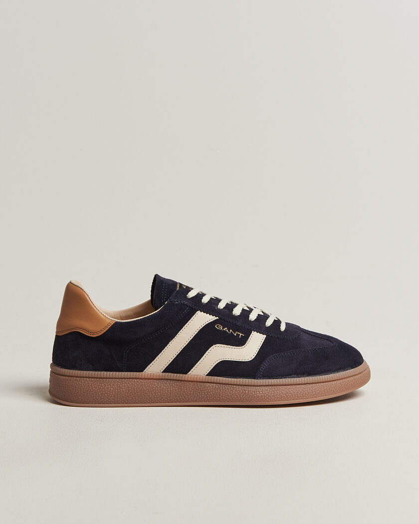 GANT Cuzmo Suede Sneaker Marine/White – Sininen