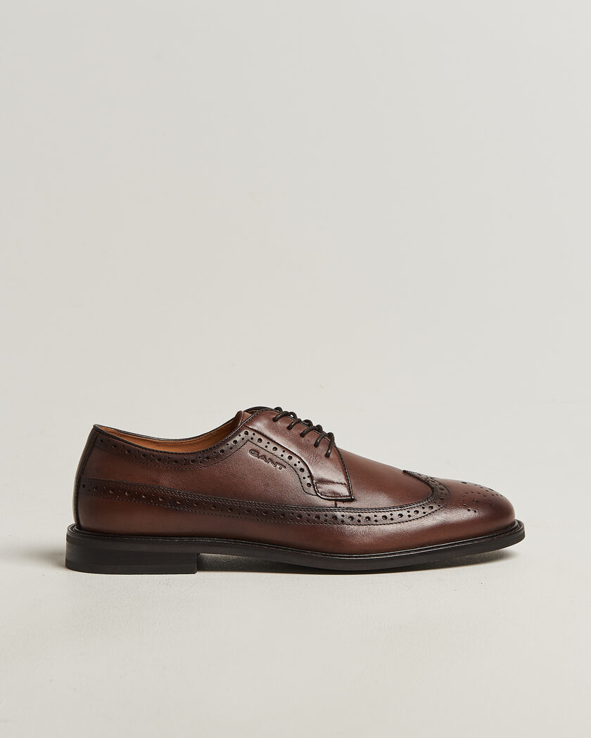 GANT Bidford Leather Brouge Cognac – Ruskea