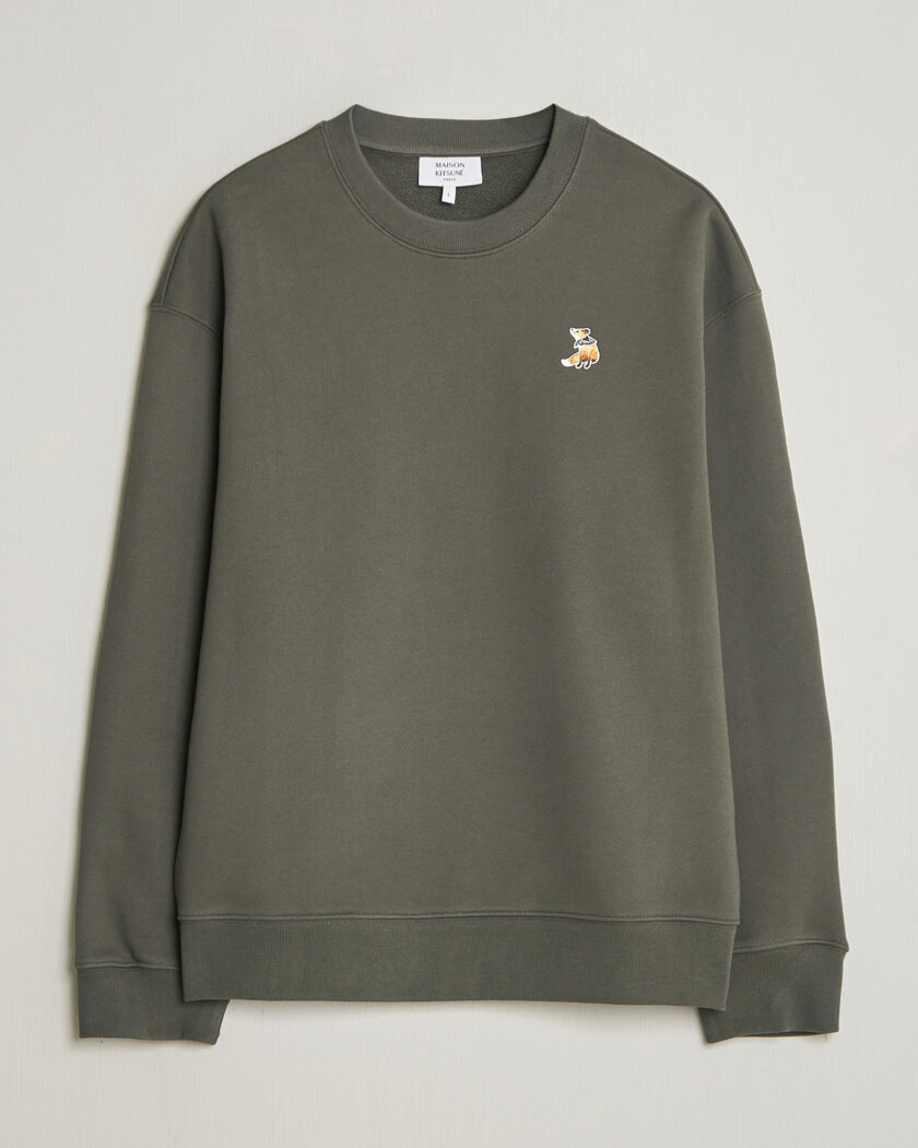 Maison Kitsuné Dreaming Fox Sweatshirt Beluga – Ruskea