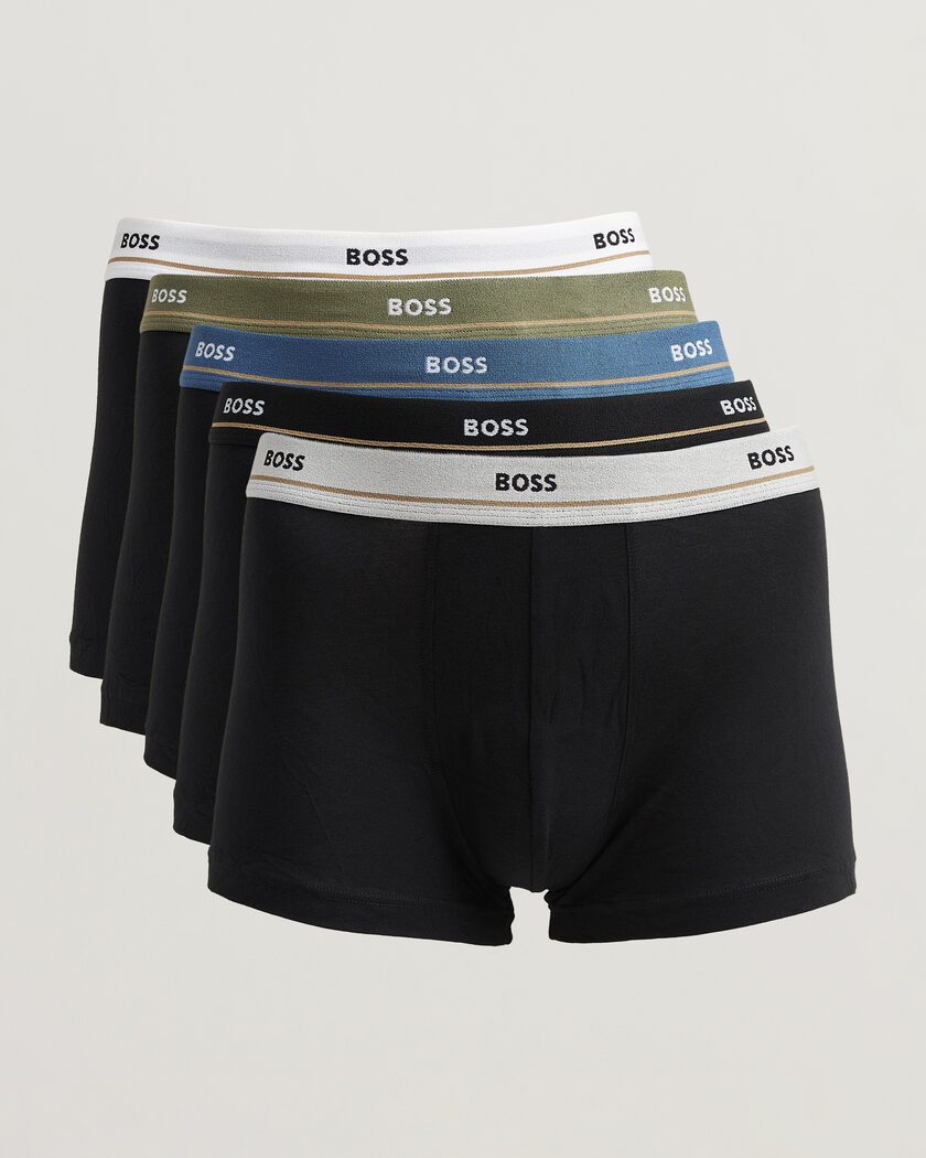 BOSS BLACK 5-Pack Trunk Black – Musta