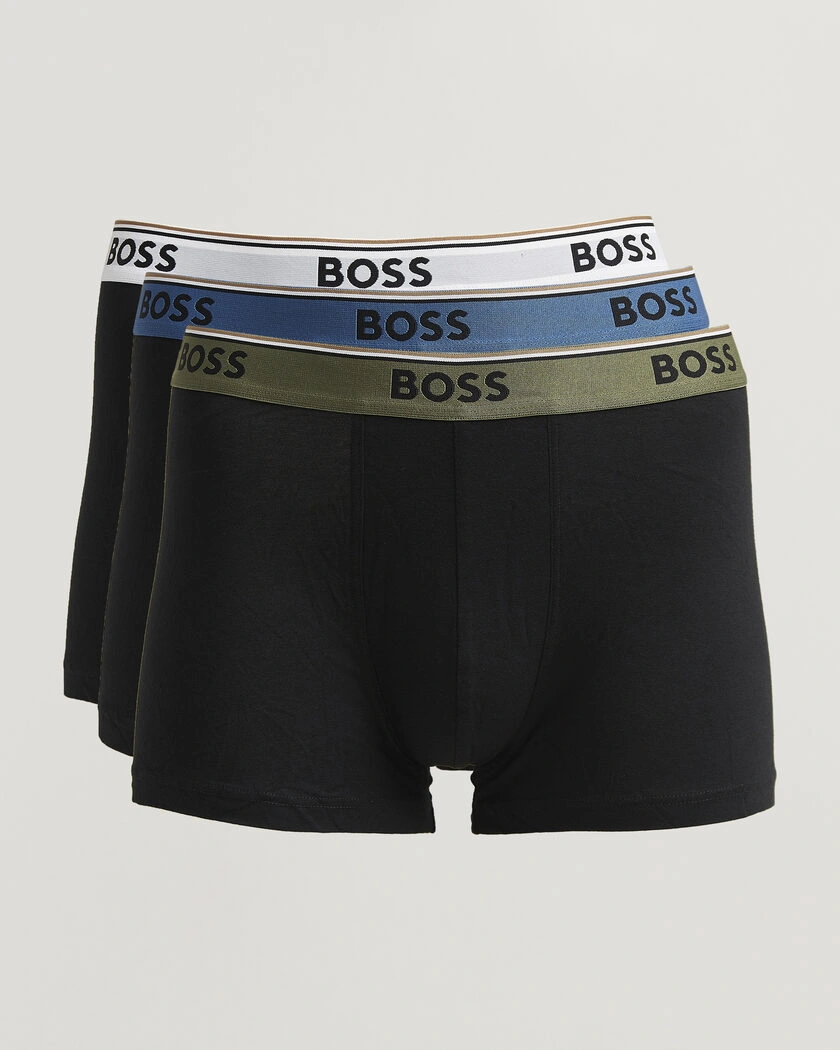 BOSS BLACK 3-Pack Trunk Black – Musta