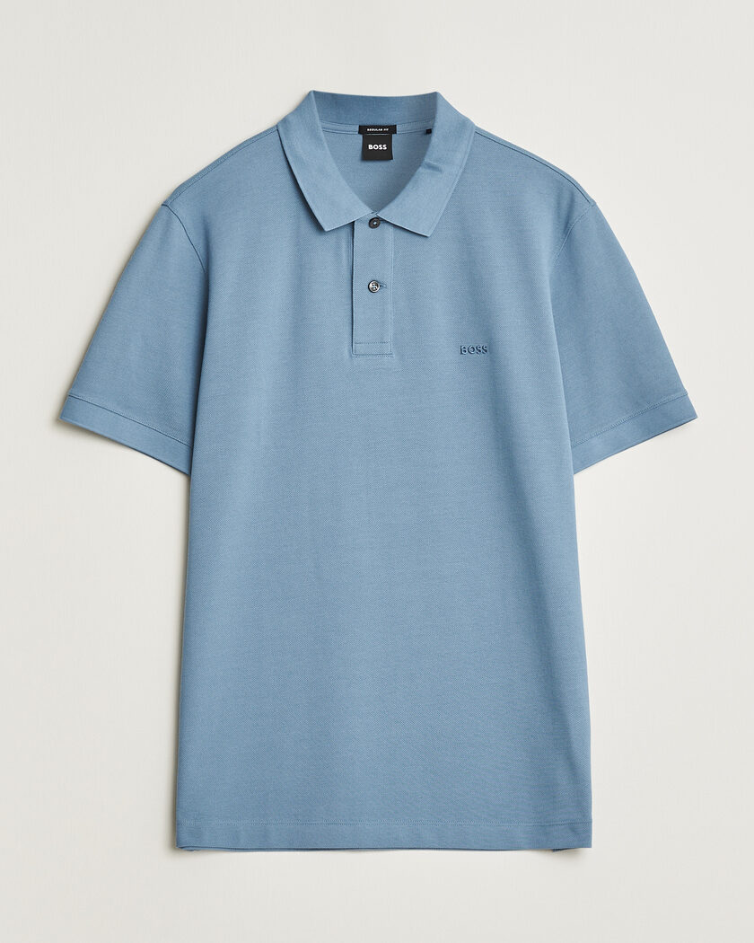 BOSS BLACK Pallas Polo Light Blue – Sininen