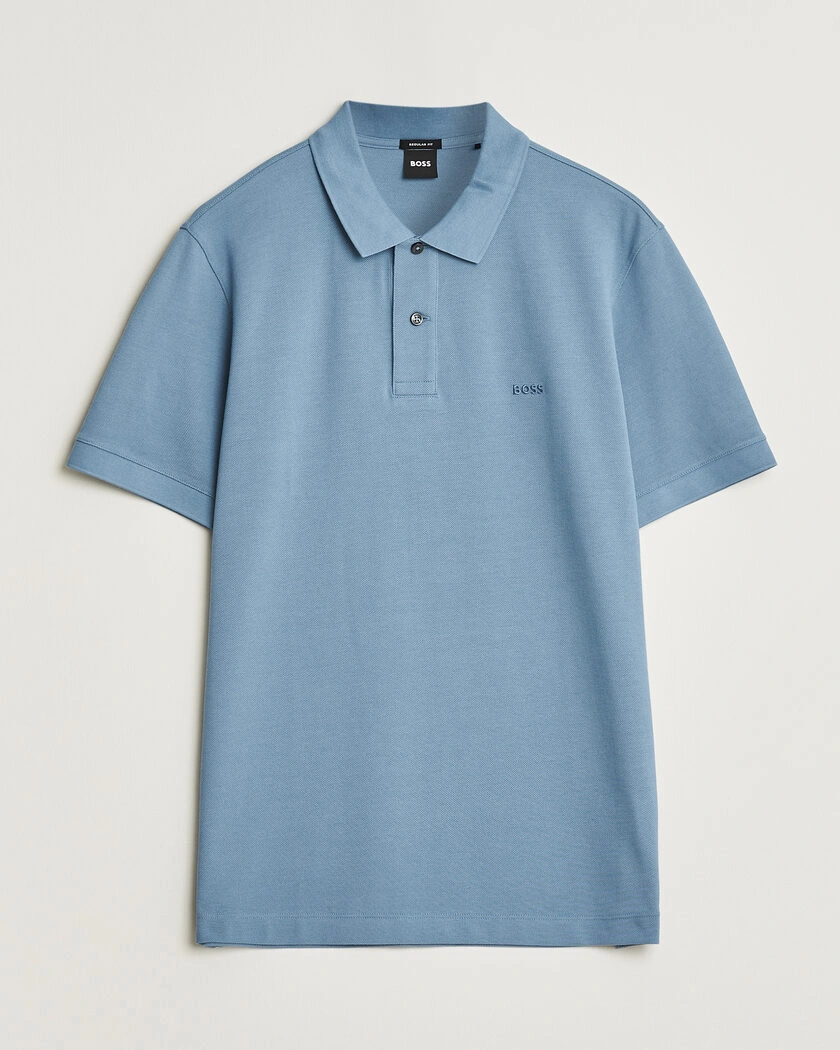BOSS BLACK Pallas Polo Light Blue – Sininen