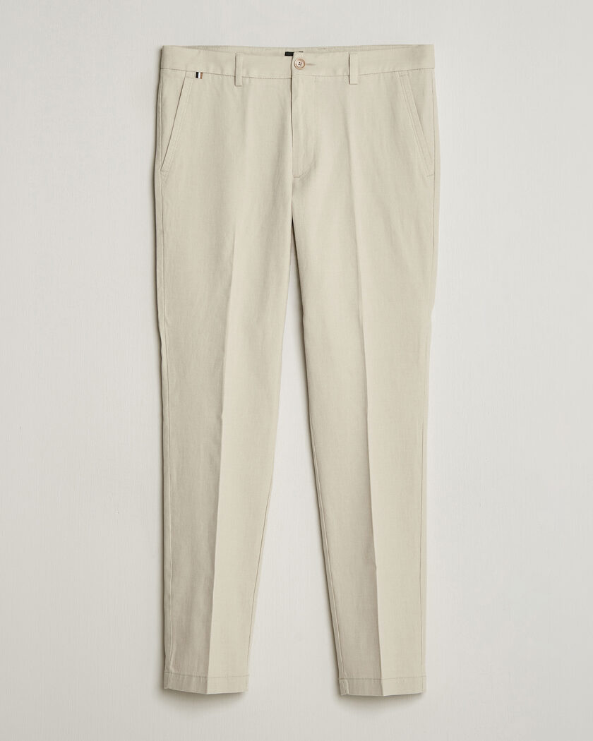BOSS BLACK Kaiton Structured Chinos Open Beige – Beige