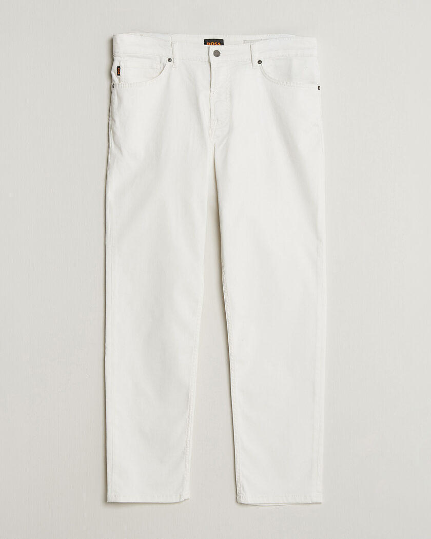 BOSS ORANGE Re.Maine Jeans Natural – Valkoinen
