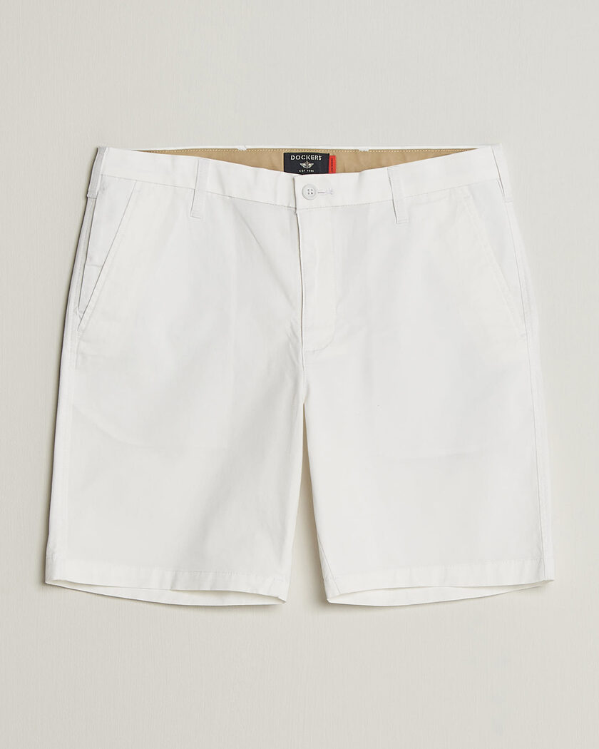 Dockers Ultimate Straight Shorts Paper White – Valkoinen