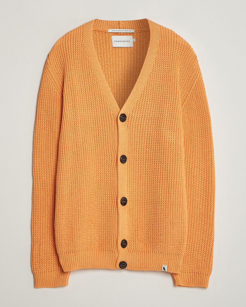 Peregrine River Cotton Cardigan Apricot – Oranssi
