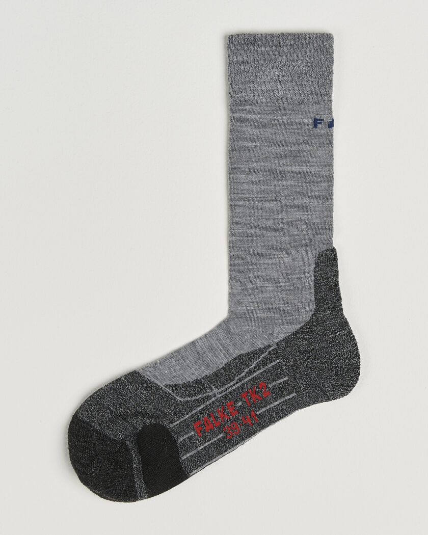 Falke Sport TK2 Explore Melange Trekking Socks Grey Mel – Harmaa