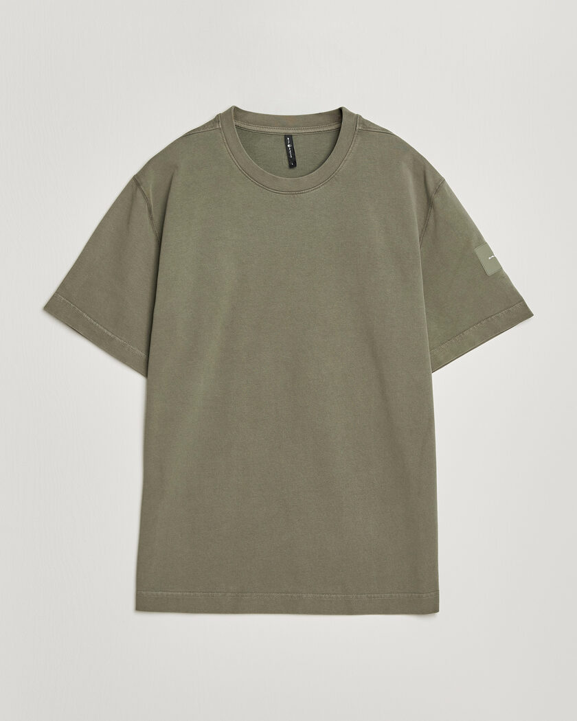 Sail Racing Wind Pigment Dyed T-Shirt Mud Green – Vihreä