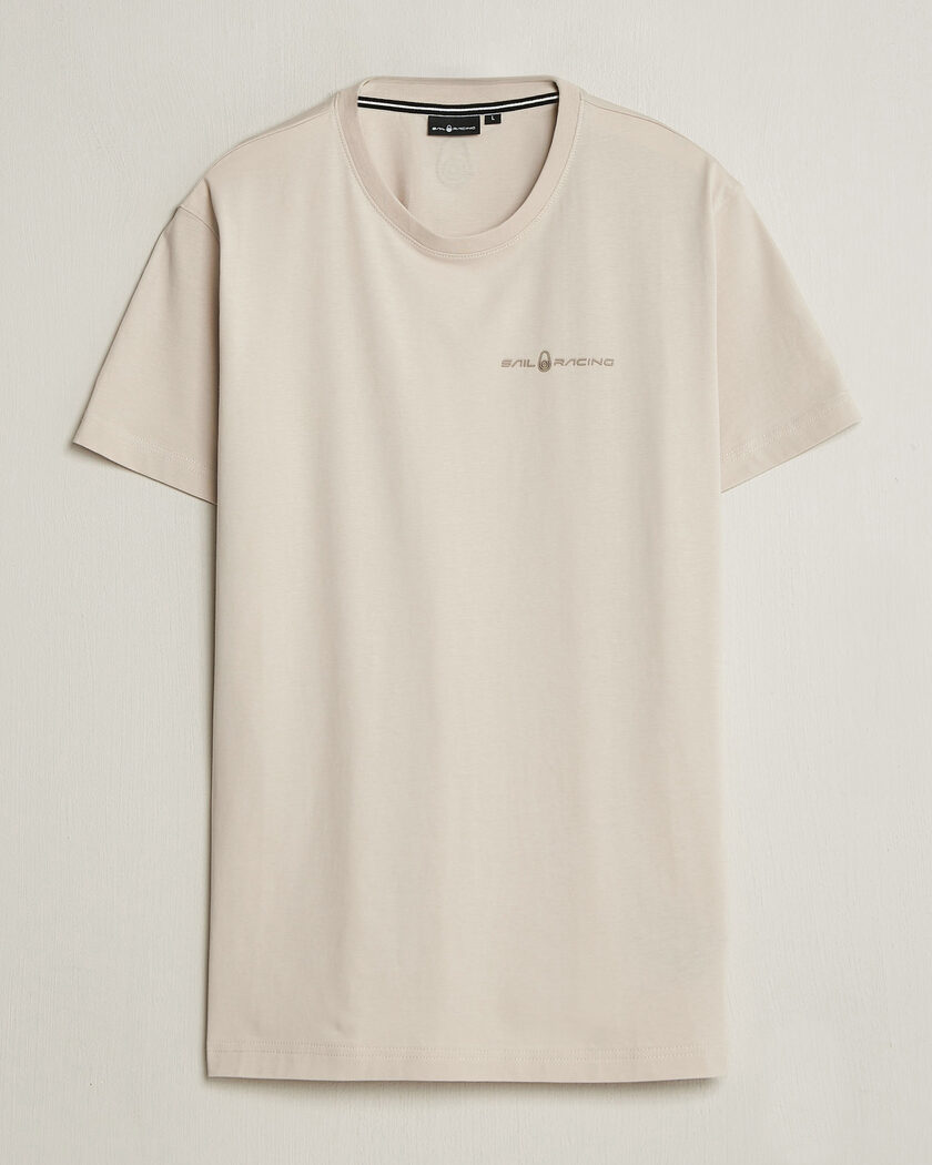 Sail Racing Bowman Crew Neck T-Shirt Ecru – Valkoinen