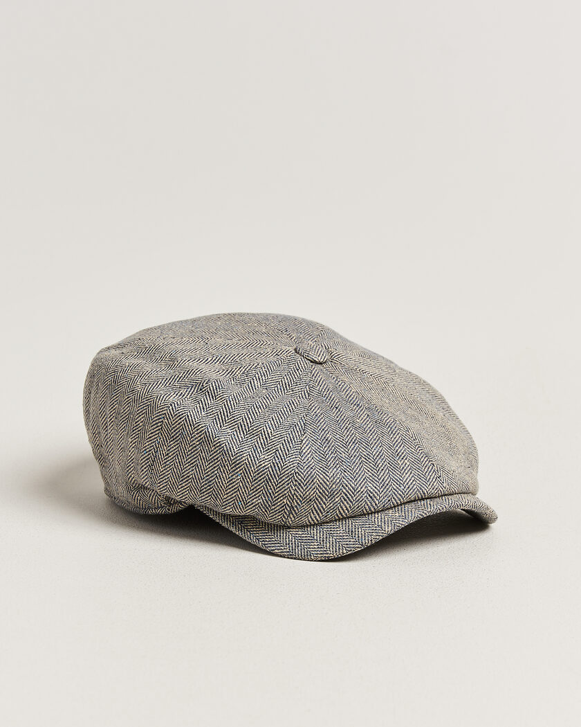 Wigéns Newsboy Retro Herringbone Cap Blue – Sininen
