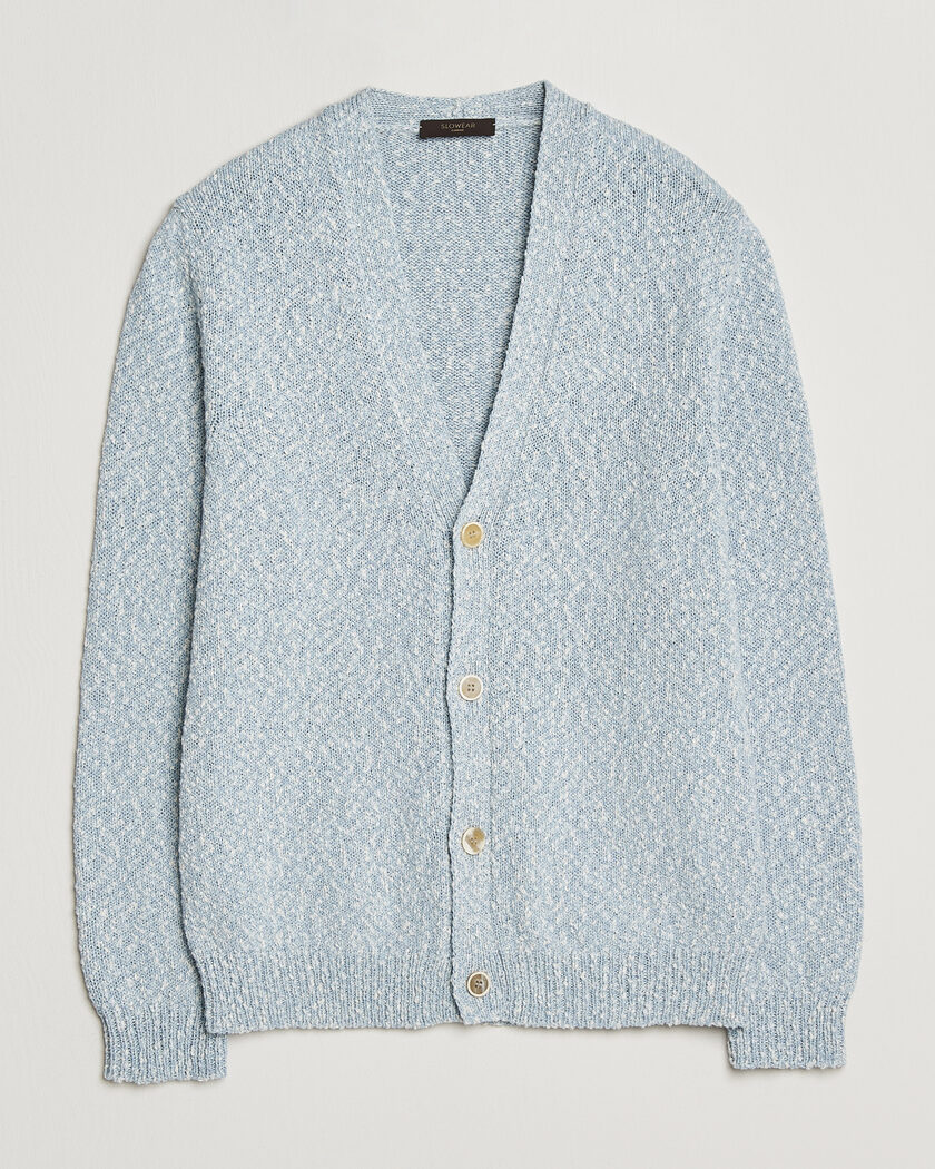 Zanone Mouline Cardigan Sky Blue – Sininen
