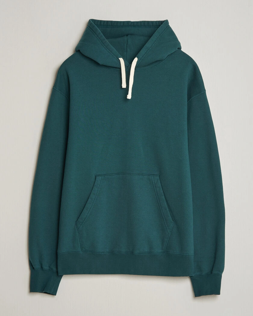 BEAMS PLUS Hooded Sweat Pullover Dark Green – Vihreä