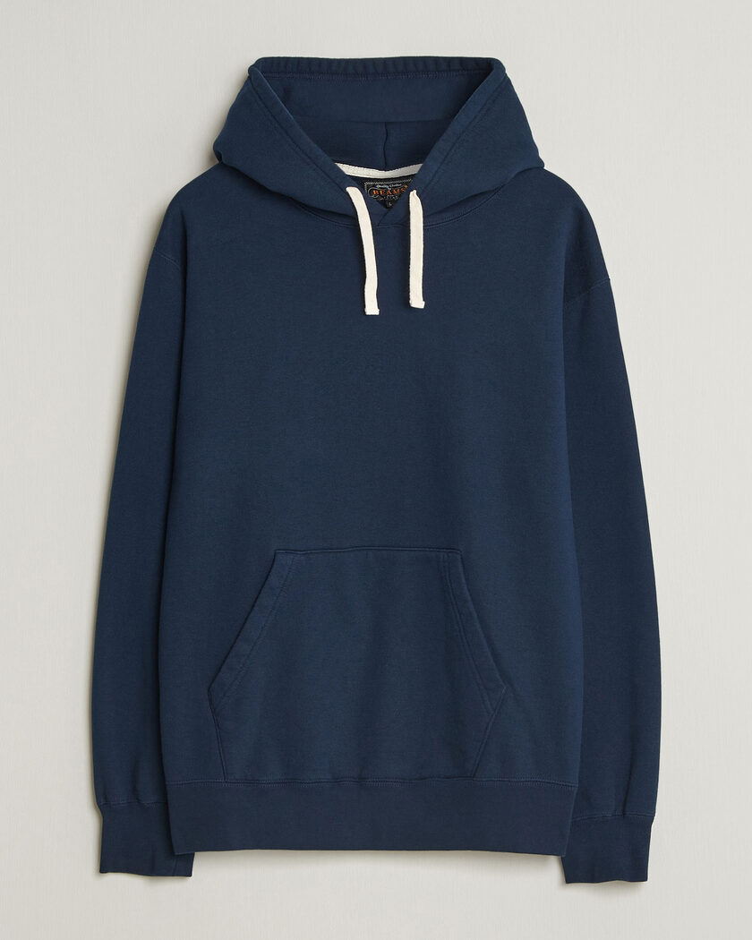 BEAMS PLUS Hooded Sweat Pullover Navy – Sininen