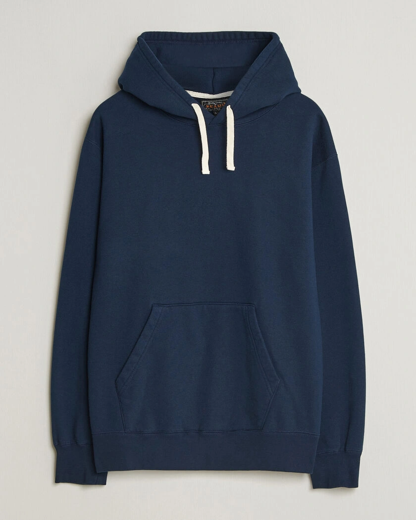 BEAMS PLUS Hooded Sweat Pullover Navy – Sininen