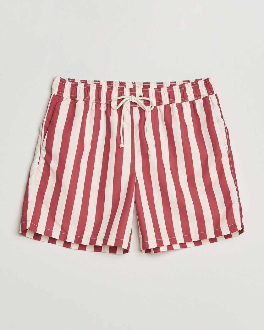 Ripa Ripa Paraggi Striped Swimshorts Red – Punainen