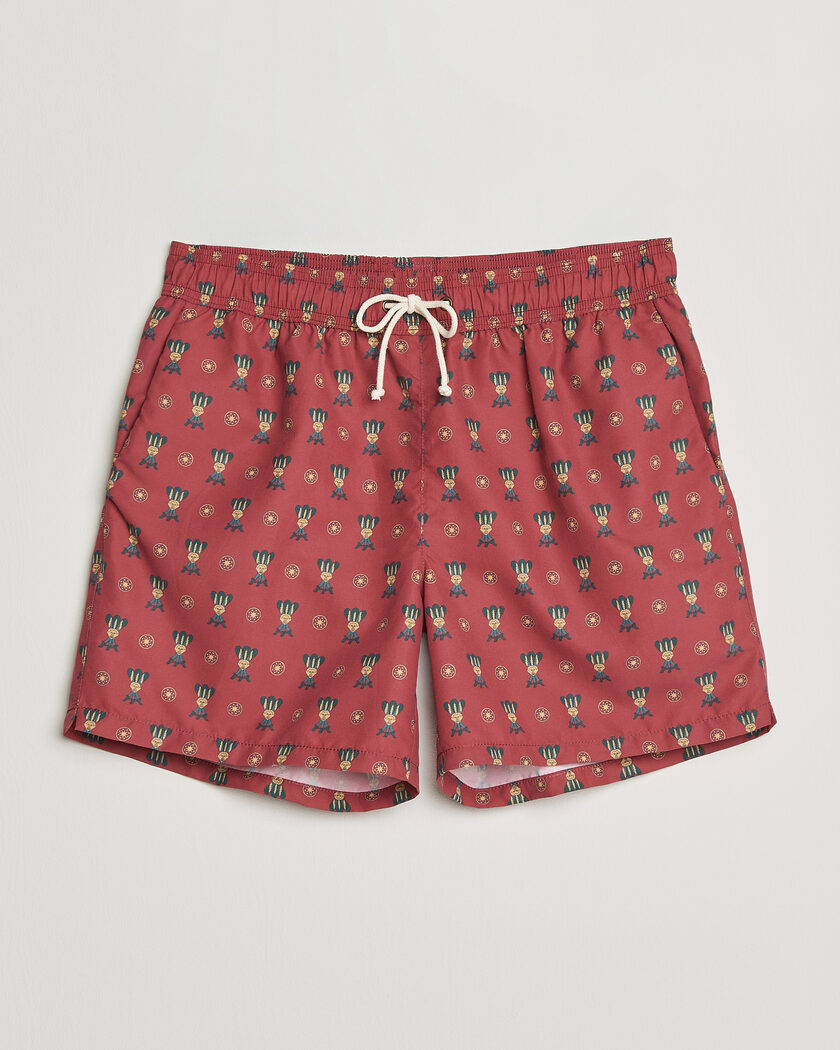 Ripa Ripa Printed Swimshorts Red – Punainen