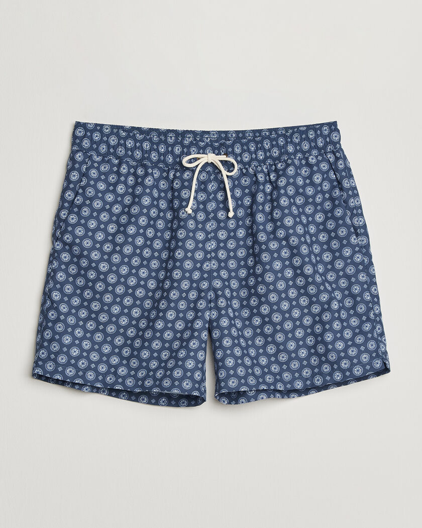 Ripa Ripa Printed Swimshorts Dark Blue – Sininen