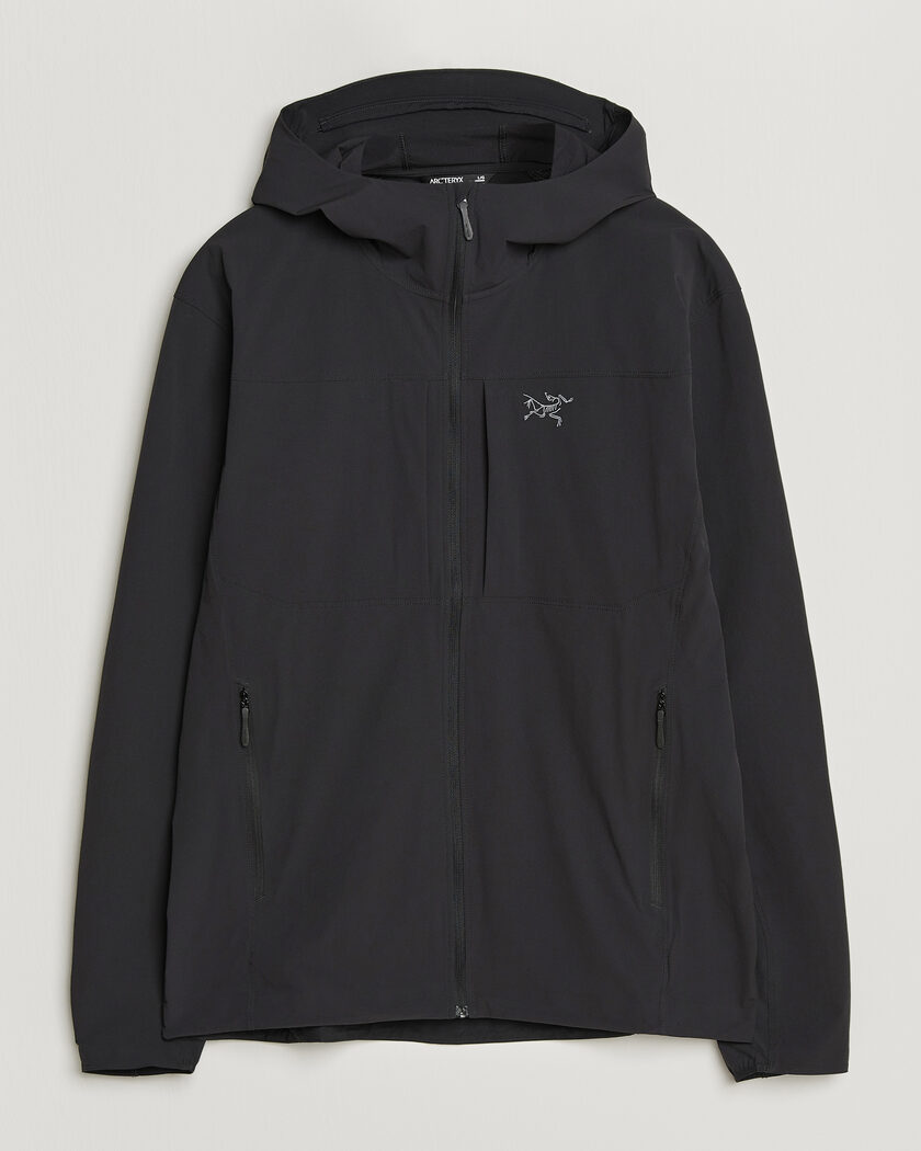 Arc'teryx Gamma Lightweight Softshell Hooded Jacket Black – Musta