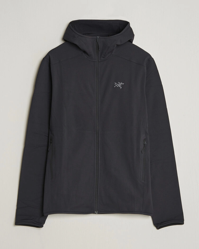 Arc'teryx Kyanite Lightweight Full Zip Hoodie Black – Musta