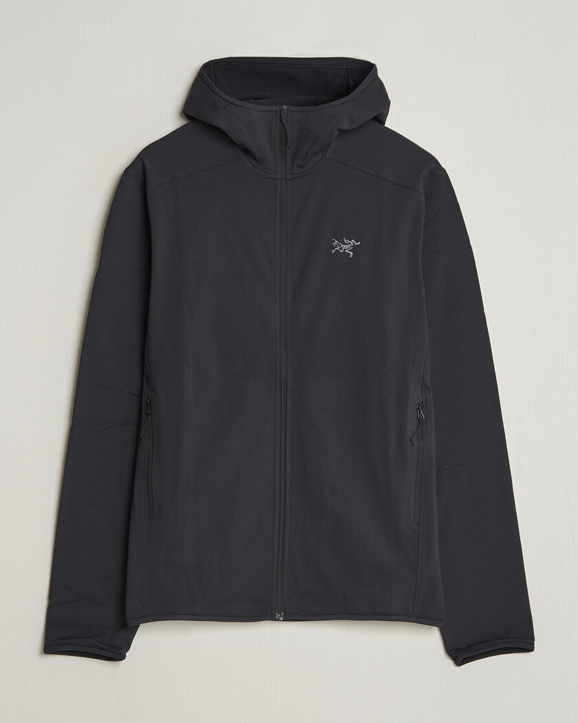 Arc'teryx Kyanite Lightweight Full Zip Hoodie Black – Musta