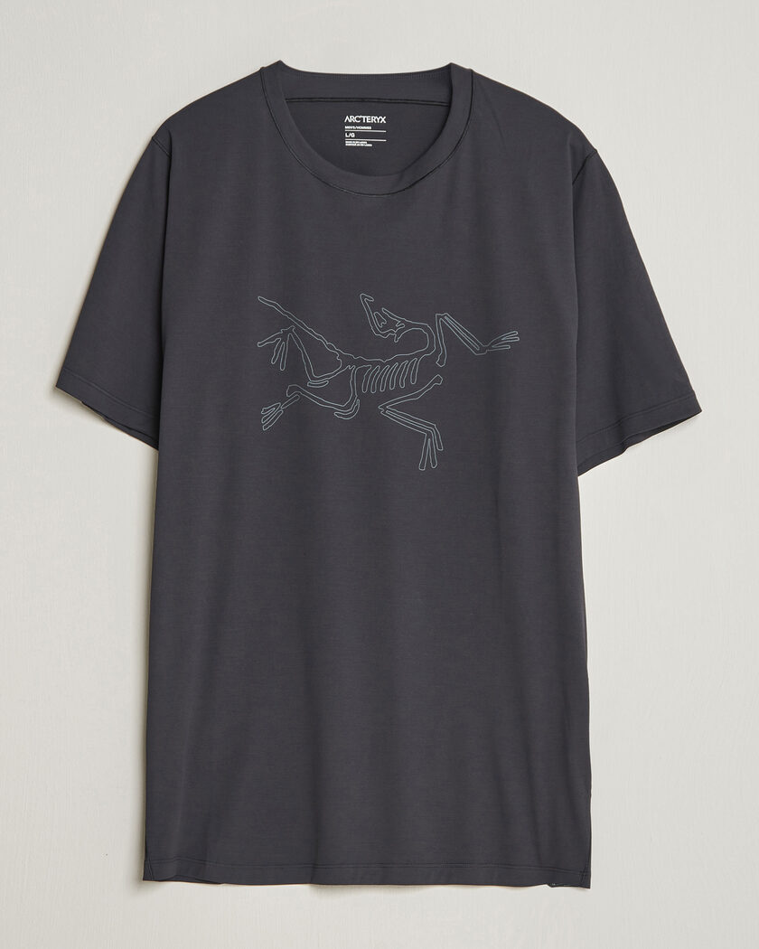 Arc'teryx Cormac Bird Logo Crew Neck T-Shirt Black – Musta