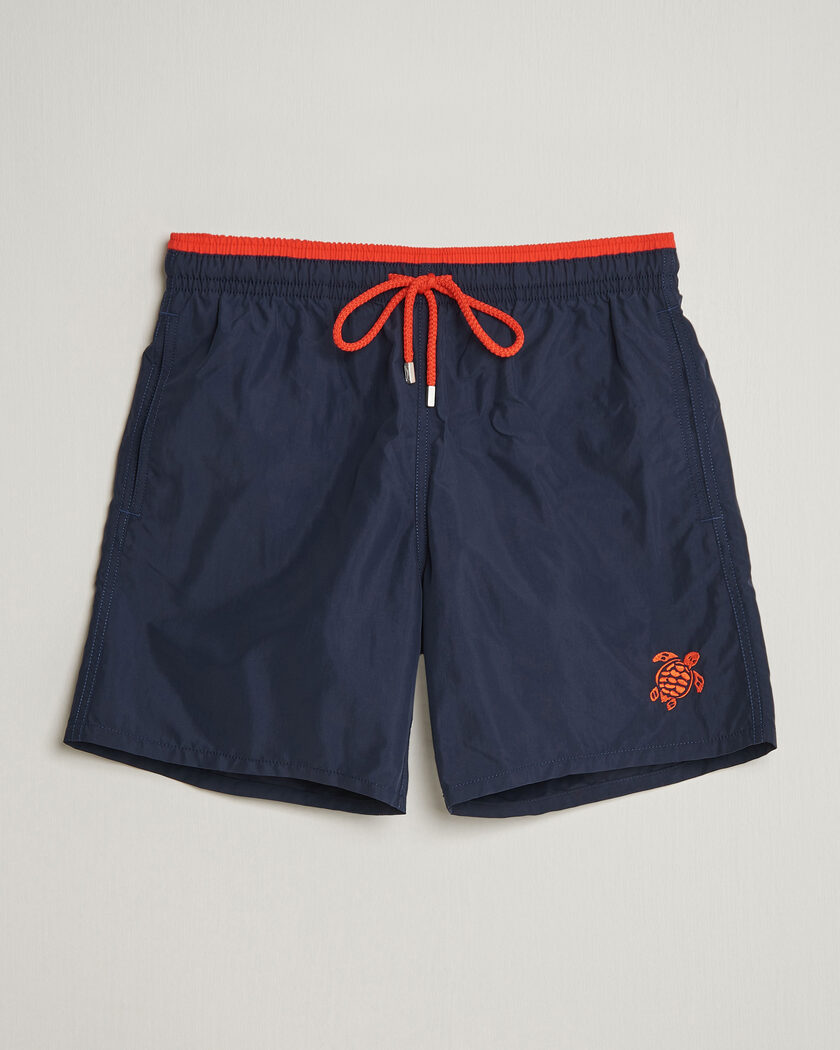 Vilebrequin Moka Swimshorts Marine/Rouge – Sininen