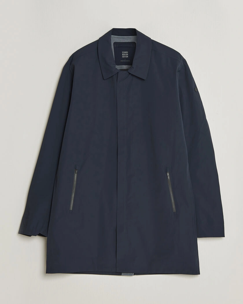 Scandinavian Edition Key II Waterproof Coat Navy – Sininen