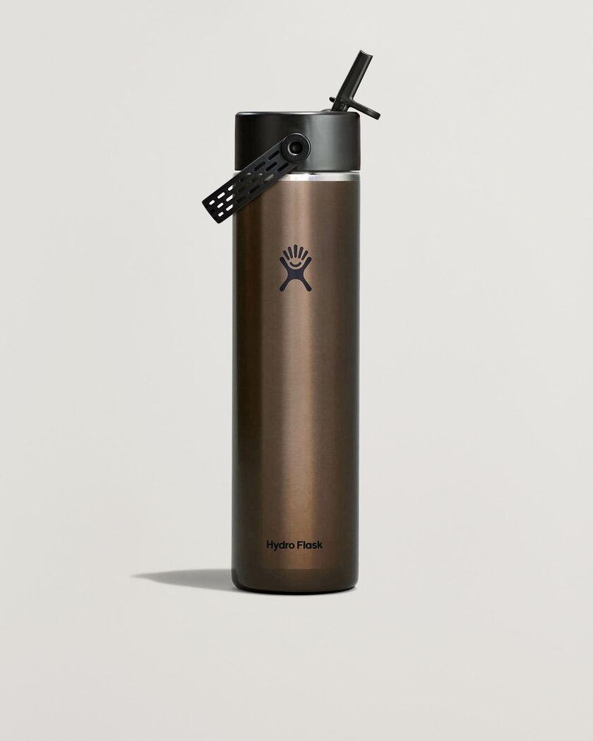 Hydro Flask Lightweight Flex Straw 24oz Bottle Obsidian – Ruskea
