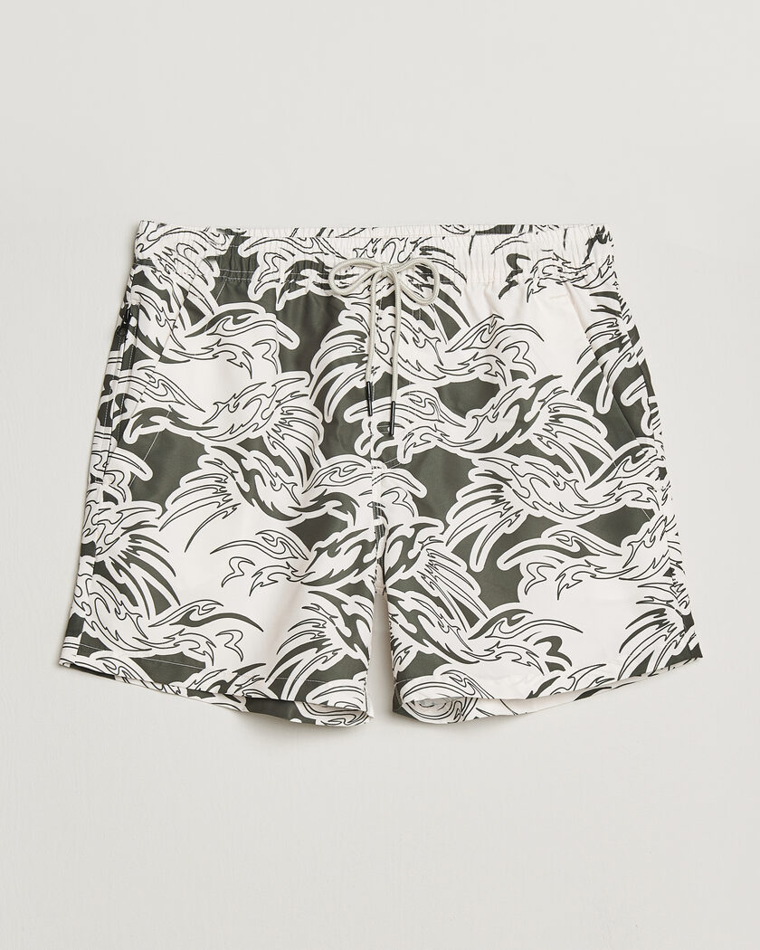 OAS Printed Swimshorts Rogue – Vihreä