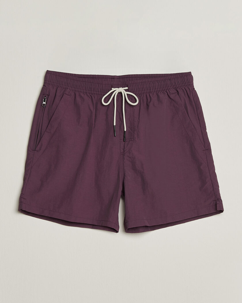 OAS Plain Swimshorts Plum – Punainen
