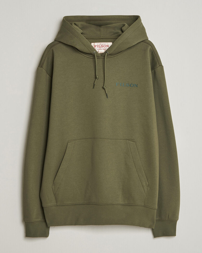 Filson Scenic Graphic Hoodie Surplus Green – Vihreä