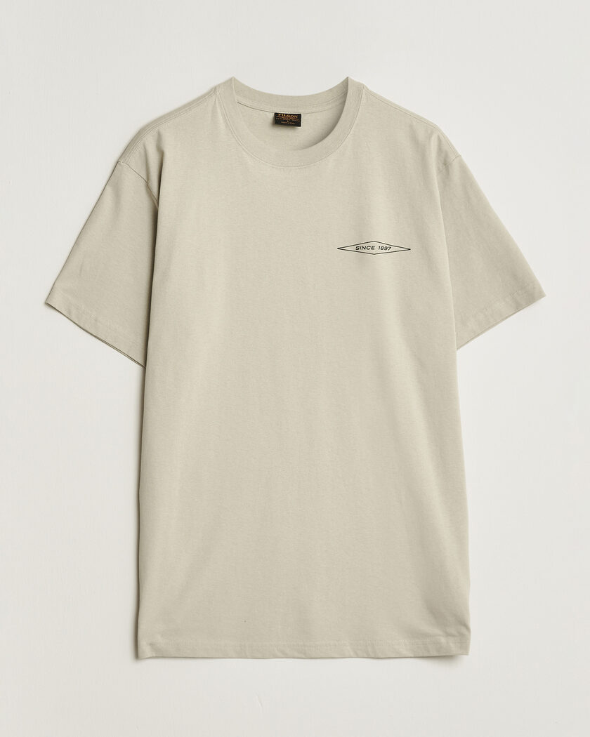 Filson Diamond Graphic T-Shirt Sky Grey – Beige
