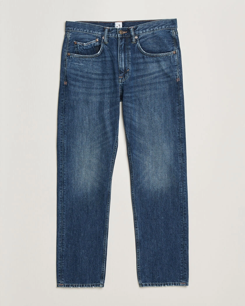 -1 Nordic Denim Regular Fit Jeans Nordic Worn In – Sininen