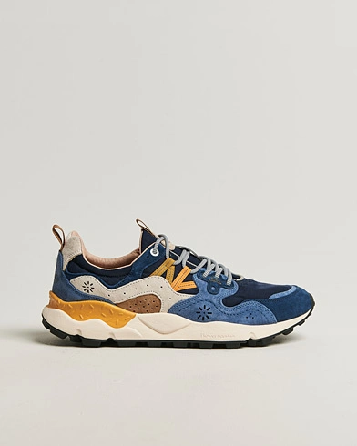 Flower Mountain Yamano 3 Suede/Nylon Sneaker Dark Blue – Sininen