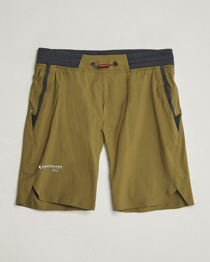 Klättermusen Nal Windbreaker Shorts Olive – Vihreä