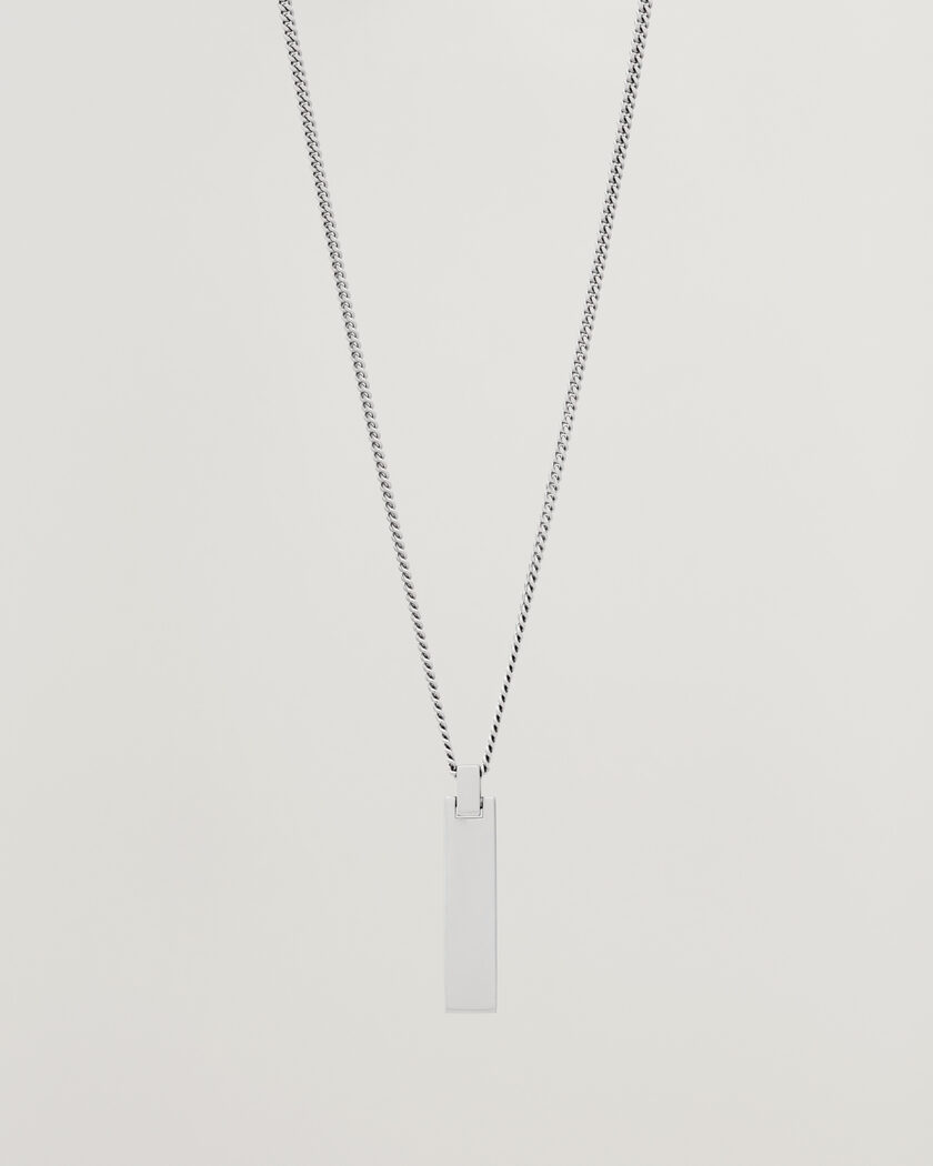 Tom Wood ID Pendant 21,5 Inches Silver – Hopea