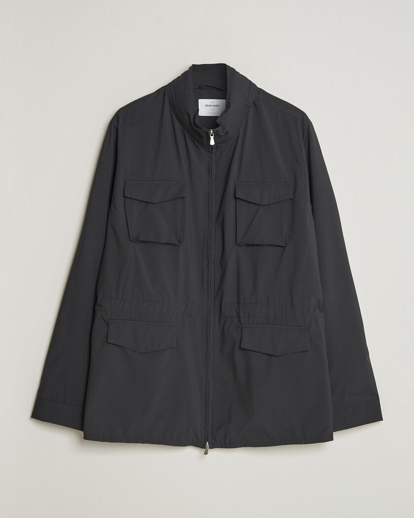 Gran Sasso Nylon Field Jacket Navy – Sininen