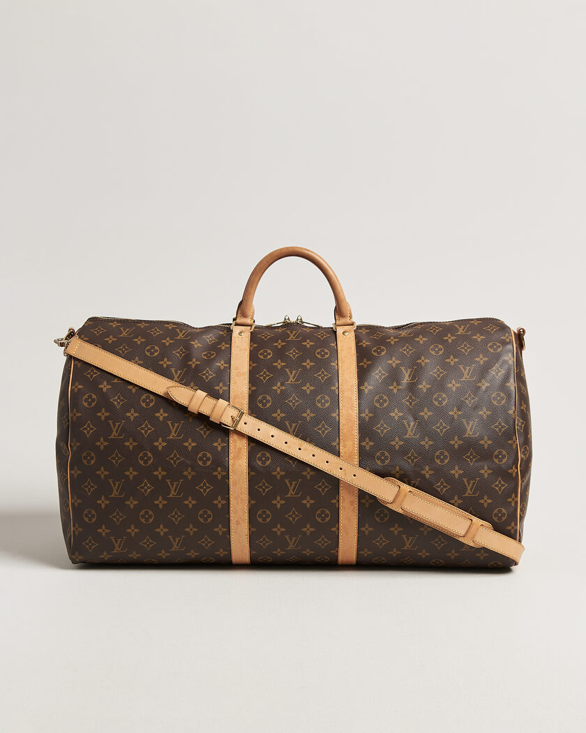 Louis Vuitton Pre-Owned Keepall Bandouliére 60 Monogram – Ruskea