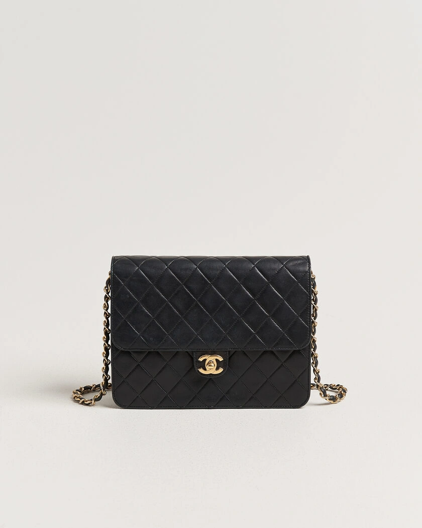 Chanel Pre-Owned Single Flap Bag Black – Musta