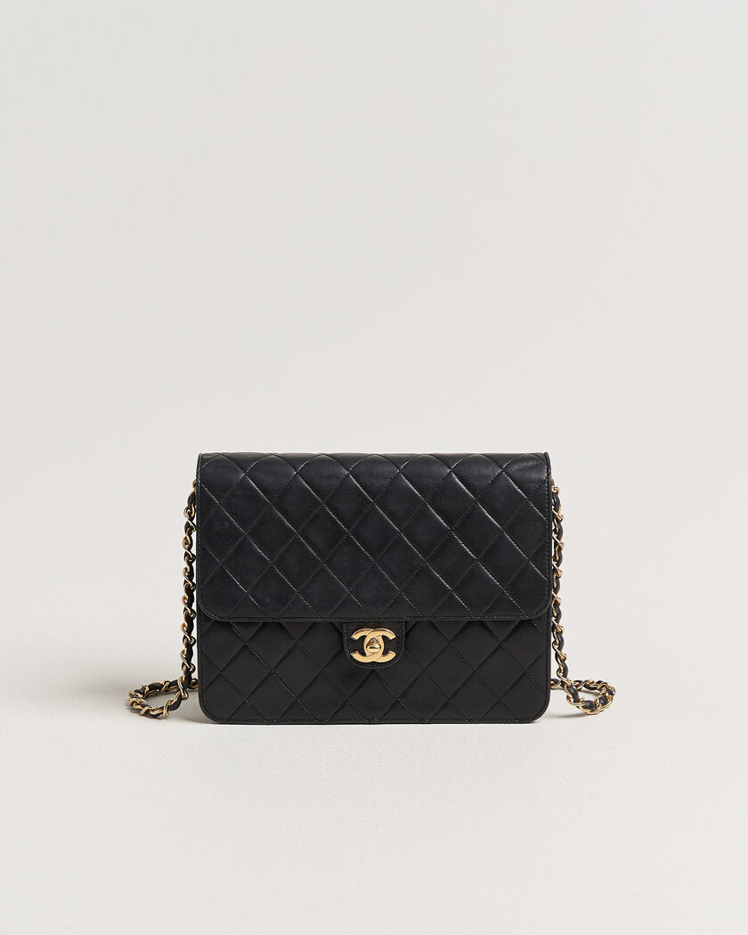 Chanel Pre-Owned Single Flap Bag Black – Musta