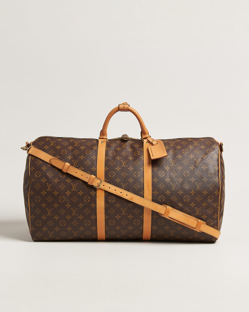 Louis Vuitton Pre-Owned Keepall Bandouliére 60 Monogram – Ruskea